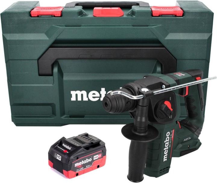 Actual product image Metabo BH 18 LTX BL 16 cordless hammer drill 18 V 1.3 J SDS-plus Brushless + 1x rechargeable battery 8.0 (Rechargeable battery operated)