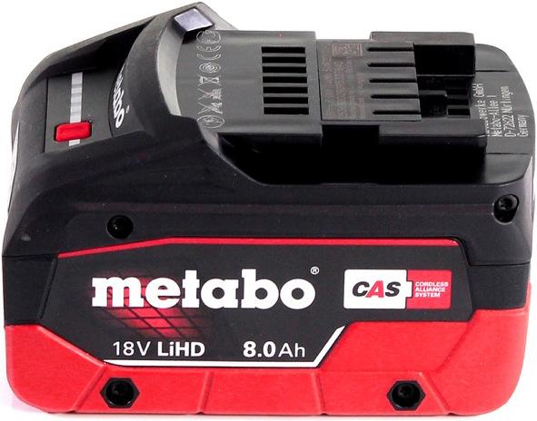 Actual product image Metabo BH 18 LTX BL 16 cordless hammer drill 18 V 1.3 J SDS-plus Brushless + 1x rechargeable battery 8.0 (Rechargeable battery operated)