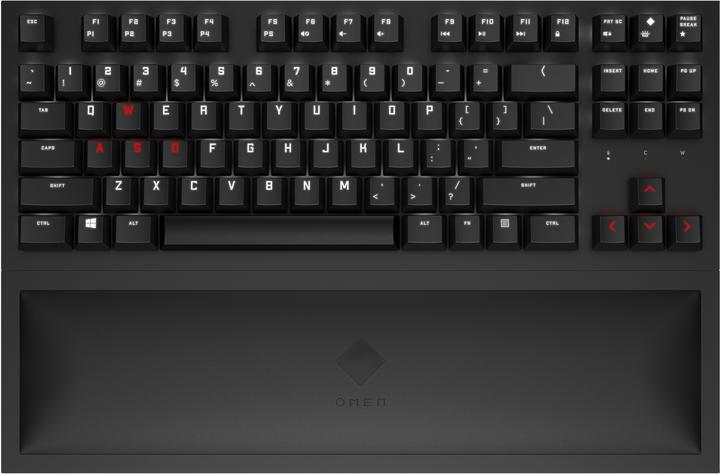 Actual product image HP 9BU31AA Keyboard RF Wireless QWERTY English (Eng. Int., Cable, Wireless)