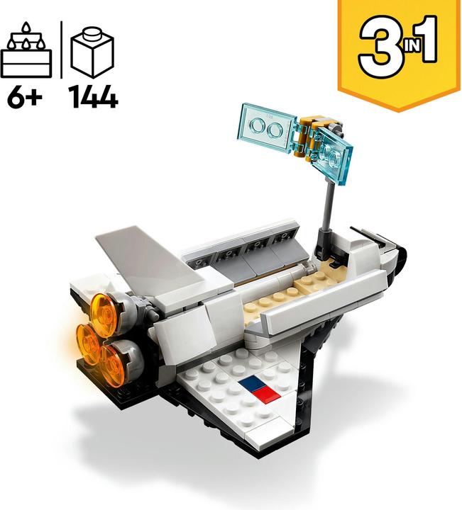 Immagine prodotto LEGO Lo Space Shuttle (31134, LEGO Creator 3-in-1)