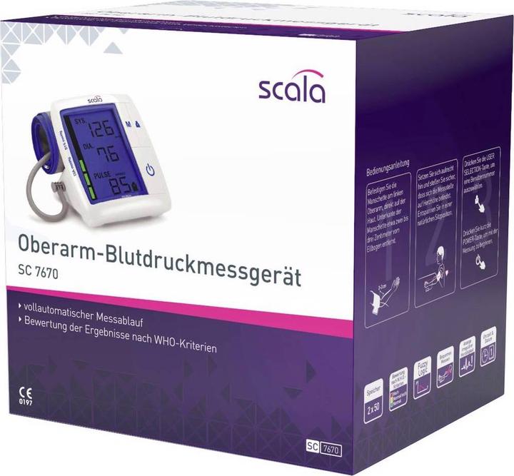 Produktbild Scala SC 7670 (Blutdruckmessgerät Oberarm)