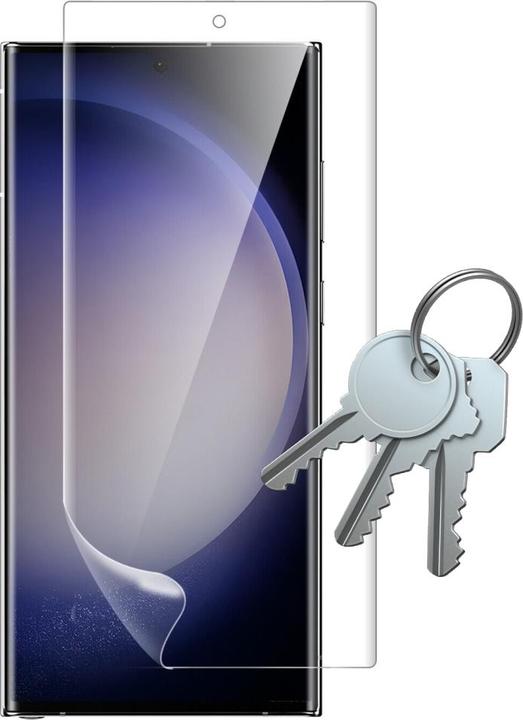 Screenguard 100% Display Schutz Folie Samsung Galaxy S23 Ultra Crystal Clear (1 Stück, Samsung Galaxy S21)