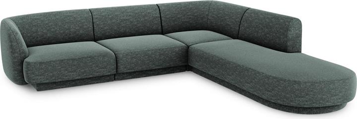 Actual product image Micadoni Right Corner Sofa, "Miley", 6 Seats, 255x248x70Made in Europe (Corner sofa)