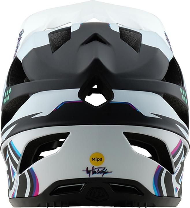 Actual product image Troy Lee Designs Stage MIPS Helmet, Trooper, white, XL/XXL | 60-63cm