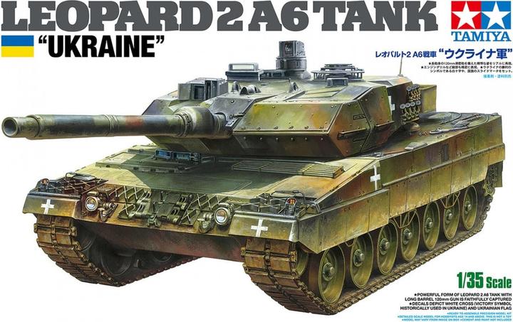 Produktbild Tamiya 1:35 BW KPz Leopard 2 A6 (3) Ukr.