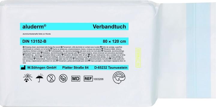 Söhngen aluderm Verbandtuch 80x120cm, steril