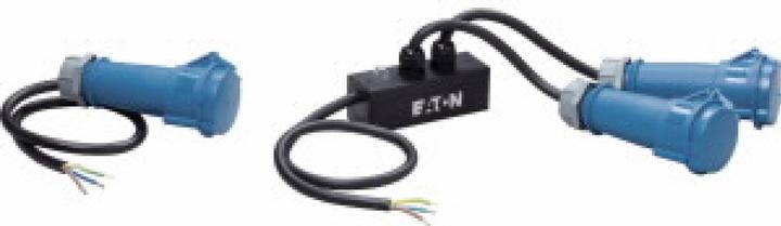 Actual product image Eaton Output cable hardwired to EN60309 plug