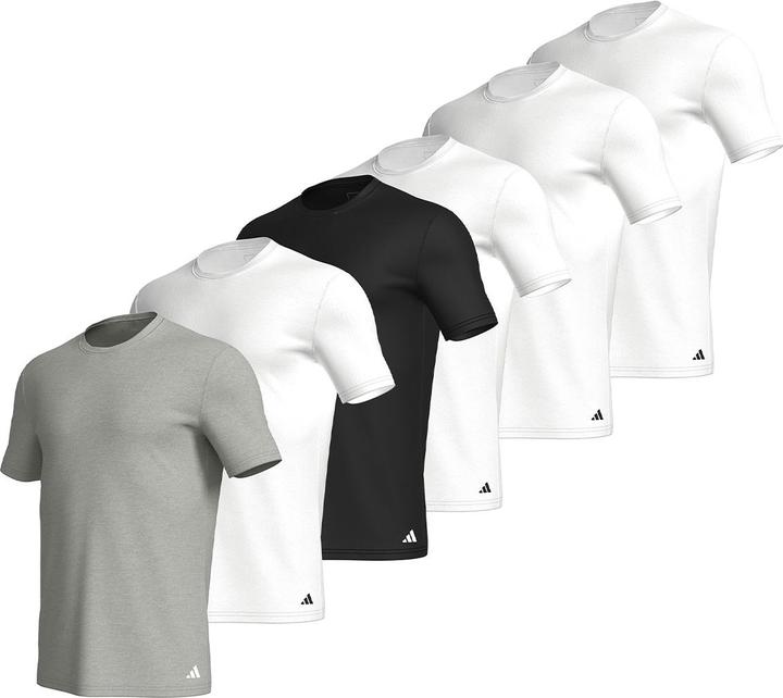 Produktbild adidas 6er Pack Active Core Cotton Unterhemd / Shirt Kurzarm (XXL)