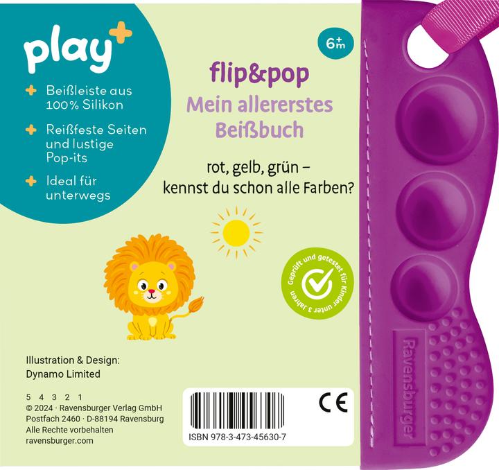 Image du produit Ravensburger play+ flip&pop : Premières couleurs (Allemand)