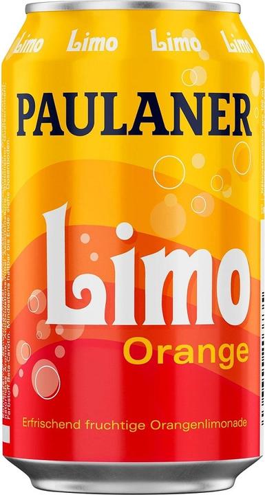 Produktbild Paulaner LIMO erfrischende Orangenlimonade Kiste (24 x 33 cl)