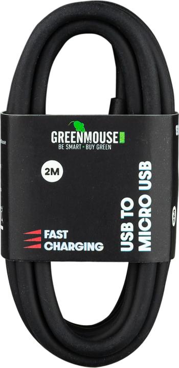Produktbild Greenmouse Micro-USB Datakabel 2mtr (2 m)