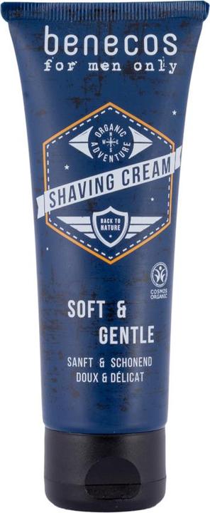 Immagine prodotto Benecos Crema da barba morbida e delicata solo per uomini (75 ml, Schiuma da barba)