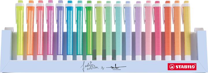 Actual product image STABILO swing cool highlighter (Sorted, 1 mm, 18 x)