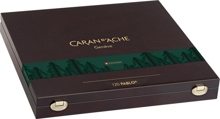 Actual product image Caran d'Ache Pablo Holzkoffer (Multicoloured, 120 x)
