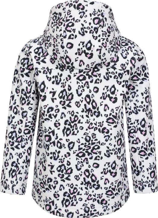 Actual product image Mountain Warehouse Childrens/Kids Exodus II Leopard Print Water Resistant Soft Shell Jacket (116)
