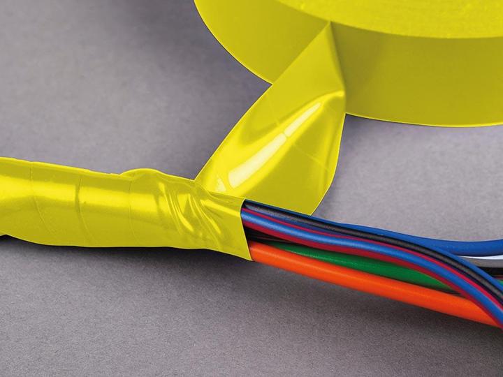 Image du produit Nitto BANDE D'ISOLATION - JAUNE - 19 mm x 20 m (19 mm)