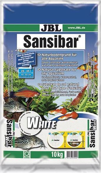 Immagine prodotto JBL Aquaristik und Terraristik Bianco Zanzibar, Ø 0,1-0,4 mm, bianco, 10 kg (altre voci)