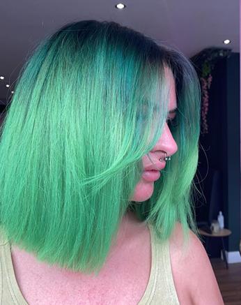 Actual product image Crazy Color Crazy Colour Semi Permanent Hair Dye 100ml Emerald Green (53 Emerald Green)