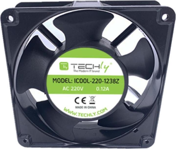 Immagine prodotto Techly Ventola per PC 120x120x38 220V (120 mm, 1 x)