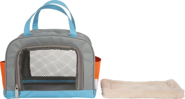 Actual product image small foot Katze mit Tasche und Pflege-Set