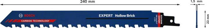 Image du produit Bosch Professional Zubehör Lame de scie sabre EXPERT 'Hollow Brick' S 1243 HM, 1 pièce