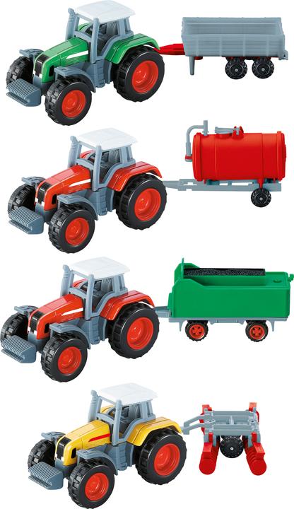 Actual product image No Name Tractor with trailer assorted