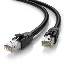 Immagine prodotto Ugreen Cavo Ethernet Cat 8 CLASSE S/FTP RJ45 1 m (nero) (U/FTP, CAT8.1, 1 m)