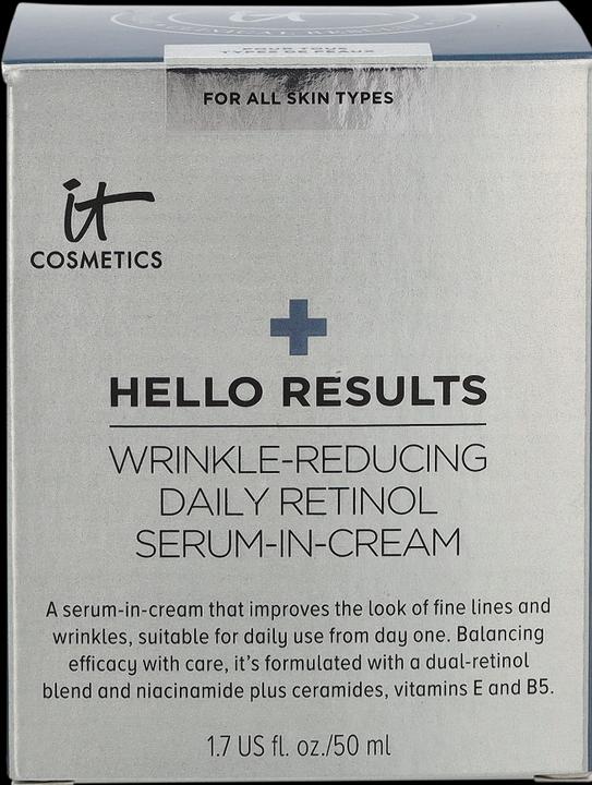 Immagine prodotto It Cosmetics Hello Results Face Care Retinol Anti-Aging Crea 50ml (50 ml, Crema da giorno)