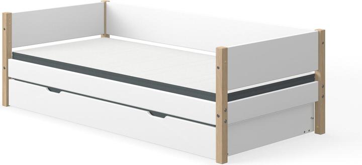 Flexa Lit Nor avec lit gigogne (90 x 200 cm)
