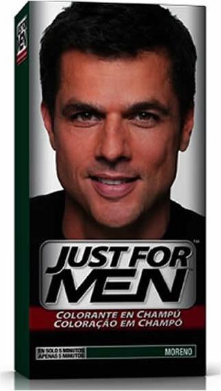 Actual product image Just For Men Shampoo in Hair Colour Dark Brown Black 66ml (Dark brown Black)