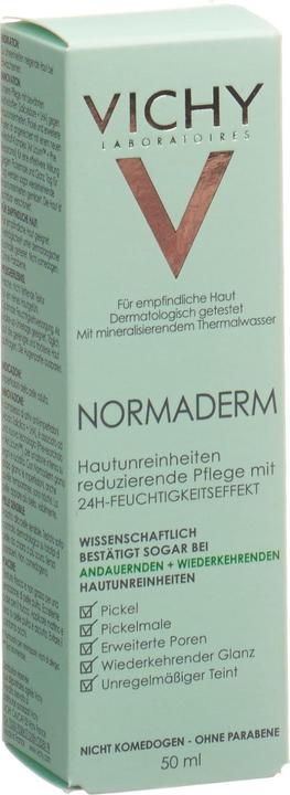 Actual product image Vichy Normaderm 24h Moisturiser (50 ml, 24h cream)