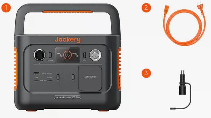 Productafbeelding Jackery Verkenner 300 Plus (293 Wh, 3.20 kg)