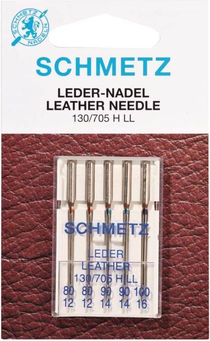 Produktbild Schmetz Nähmaschinennadeln Leder Stärke 80-100 5 St
