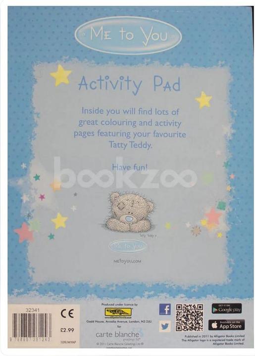 Actual product image Alligator Me To You Activity Book (German)