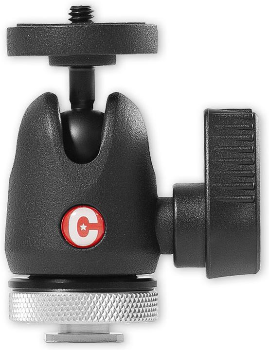 Caruba Centre Ball Head met Cold Shoe Mount (Kugelkopf)