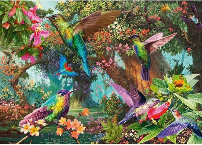 Actual product image Schmidt Spiele Farbenspiel der Kolibris 1000 Teile (1000 pieces)