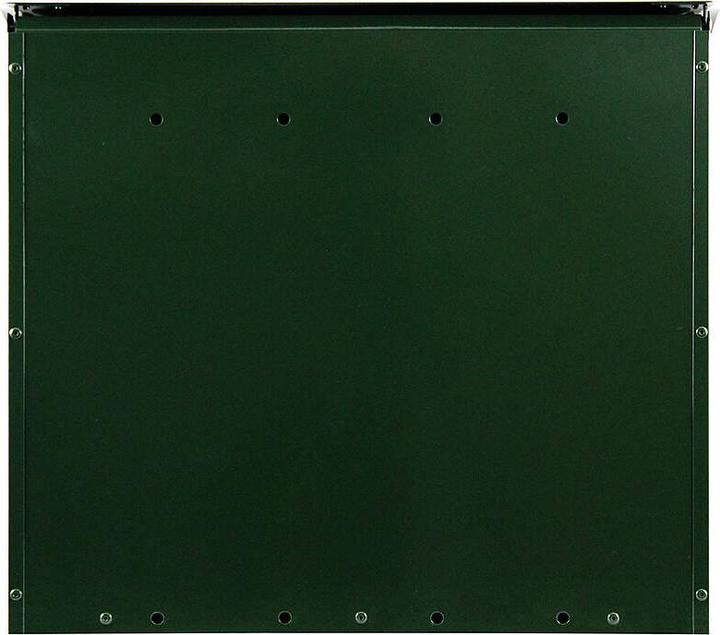 Immagine prodotto ReinigungsBerater Cassetta per le lettere da parete, 41,5 cm verde Cassetta per le lettere in metallo testato al fuoco