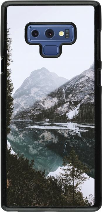 Actual product image PhoneLook Cover Winter 22 snowy mountain and lake (Samsung Galaxy Note 9)