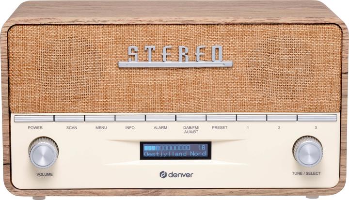 Actual product image Denver DAB-36LW (DAB+, PLL, FM, Bluetooth)