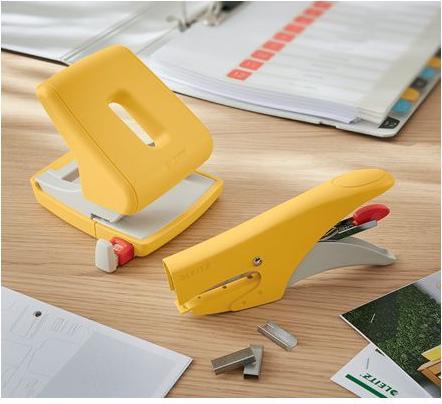 Image du produit Leitz Pince à agrafer Cosy jaune (15.15 feuilles)