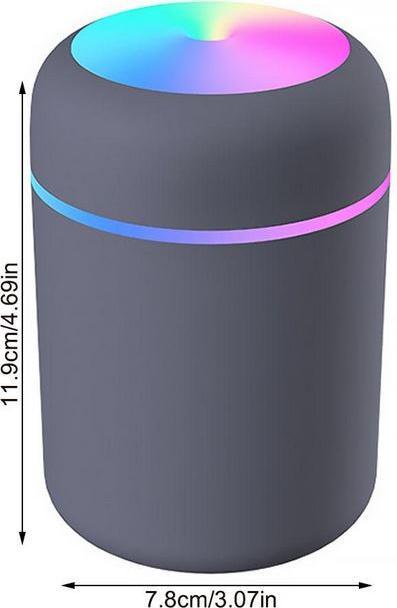 Image du produit PhoneLook Humidificateur H2O d'air portable et compact avec lumière LED multicolore