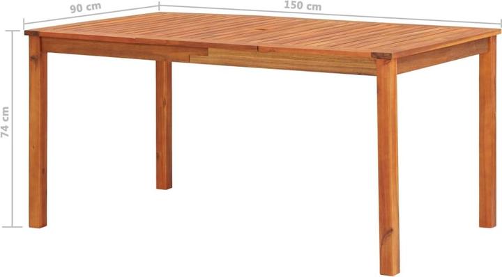 Immagine prodotto VidaXL Salon de jardin (150 cm)