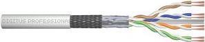 Immagine prodotto Digitus CAT 6 SF-UTP Raw Patch Cable lungo 100 m Box AWG 26/7 LSZH Simplex Colore Grigio (S/UTP, CAT6, 100 m)