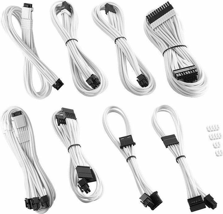 CableMod RT-Series Pro ModMesh 12VHPWR Dual Cable Kit pour ASUS/Seasonic - blanc