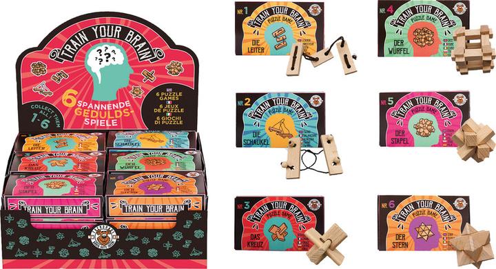 Actual product image Trendhaus Geduldsspiel Train your Brain (Multilingual)