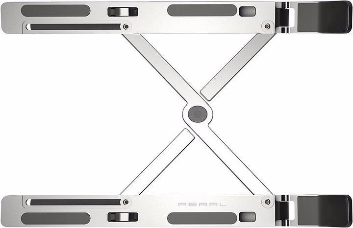 Image du produit Pearl Lot de 2 Support portable en aluminium pour ordinateur portable jusqu'à 39,5 cm (15,6")