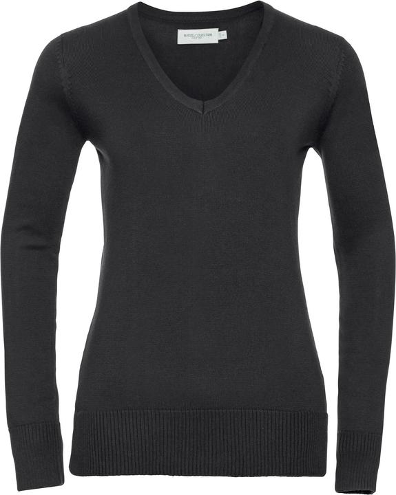 Russell Collection Strickpullover mit VAusschnitt