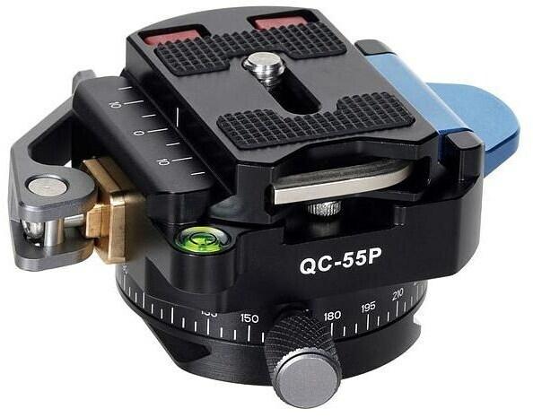 Immagine prodotto Sirui Schnellwechselplatte QC-55P, Stativgewinde: 3/8", 1/4' (Piastra a sgancio rapido per treppiede)