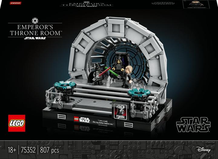 Throne Room of the Emperor - Diorama (75352, LEGO Star Wars)