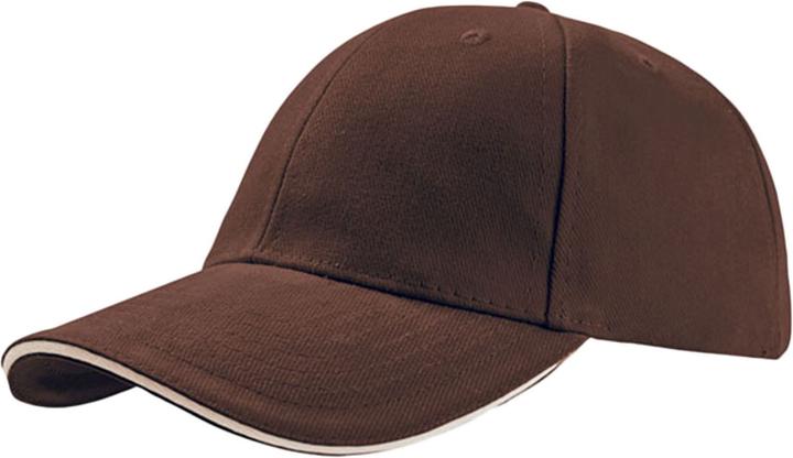 Produktbild Atlantis Liberty Baseballkappe mit 6 Paneelen aus gebürsteter Baumwolle (2 StückPackung) (One Size)